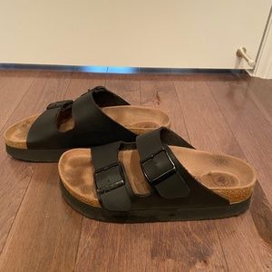 Papillio by Birkenstock Black Sandals Med/Narrow Size 38 EU